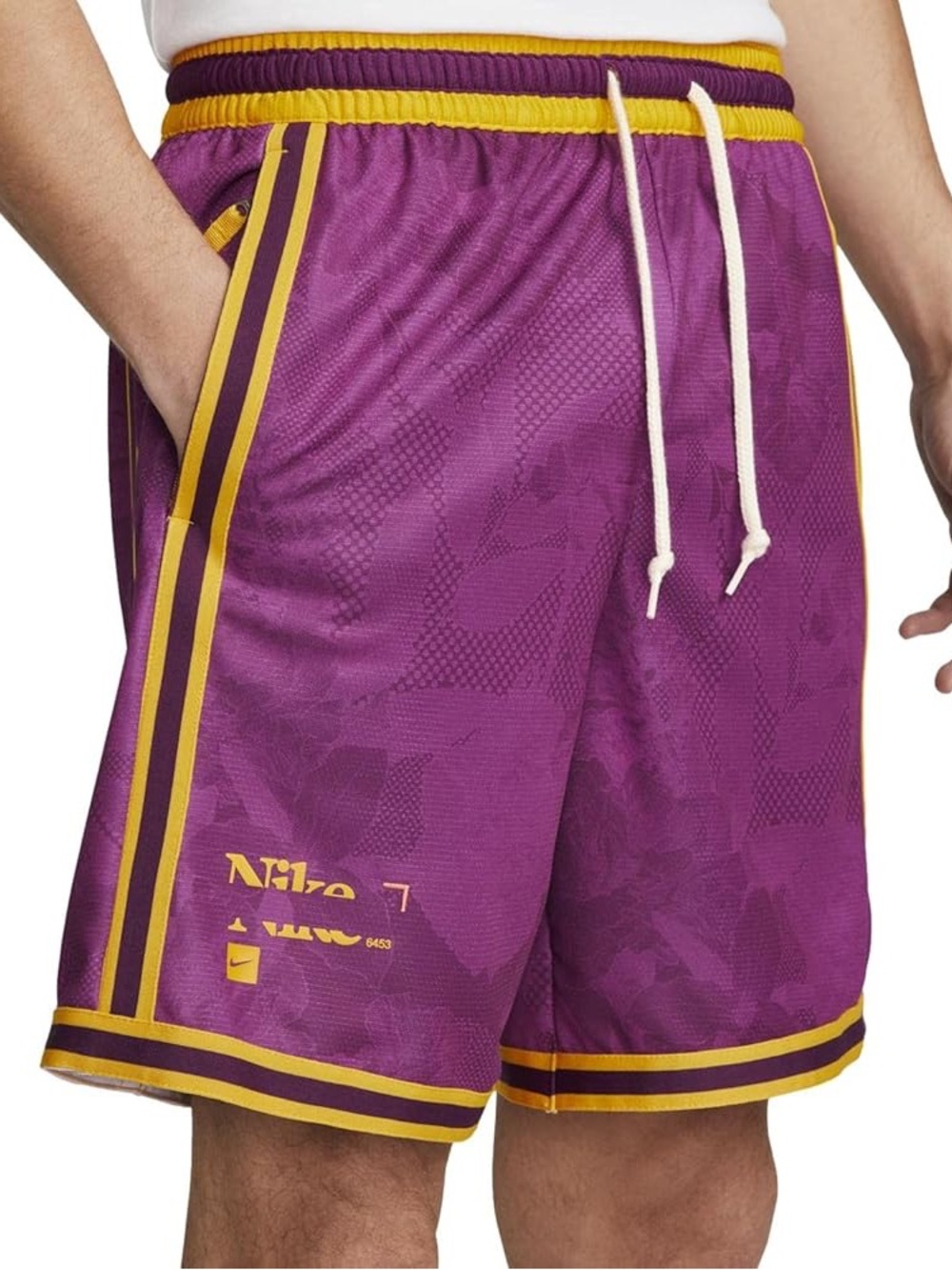 Nike Men's Dr I fit DNA+ basketball shorts.